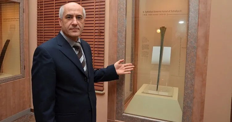 Hitit Kralı Tuthaliya’nın kılıcı İstanbul Havalimanı Müzesi’nde sergilenecek