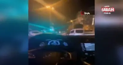 İstanbul trafiğinde havaya ateş açan maganda ve “makas” terörü kamerada | Video