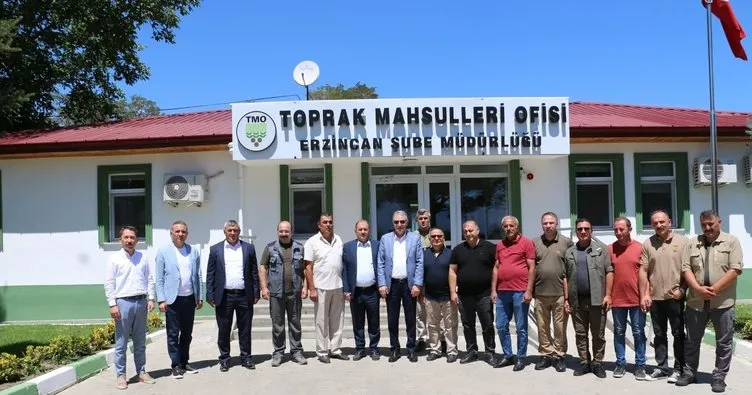 TMO Genel Müdürü Güldal Erzincan’da