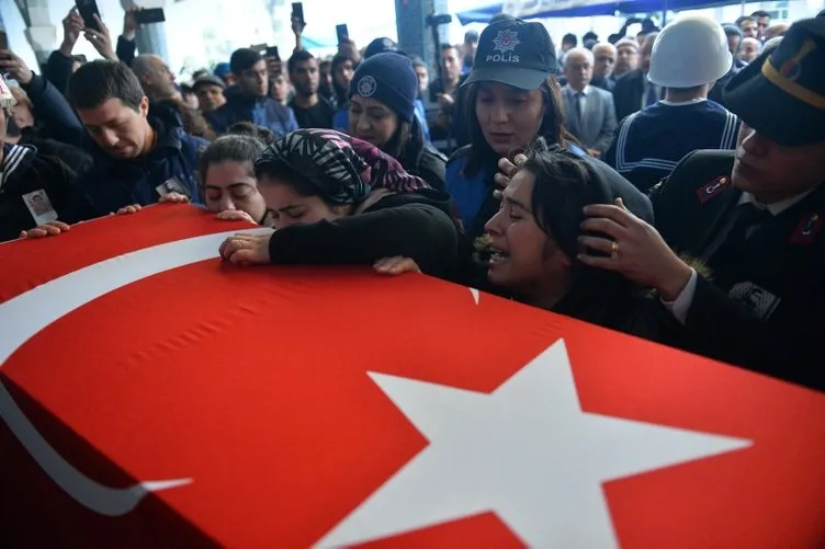 Tel Abyad şehidi teğmen Sinan Bilir, Tokat'ta son yolculuğa uğurlandı