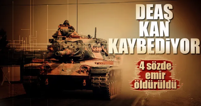 DEAŞ kan kaybediyor