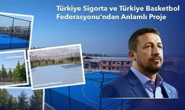 Türkiye Basketbol Federasyonu ve Türkiye Sigorta’dan Anlamlı Proje #adiyaman