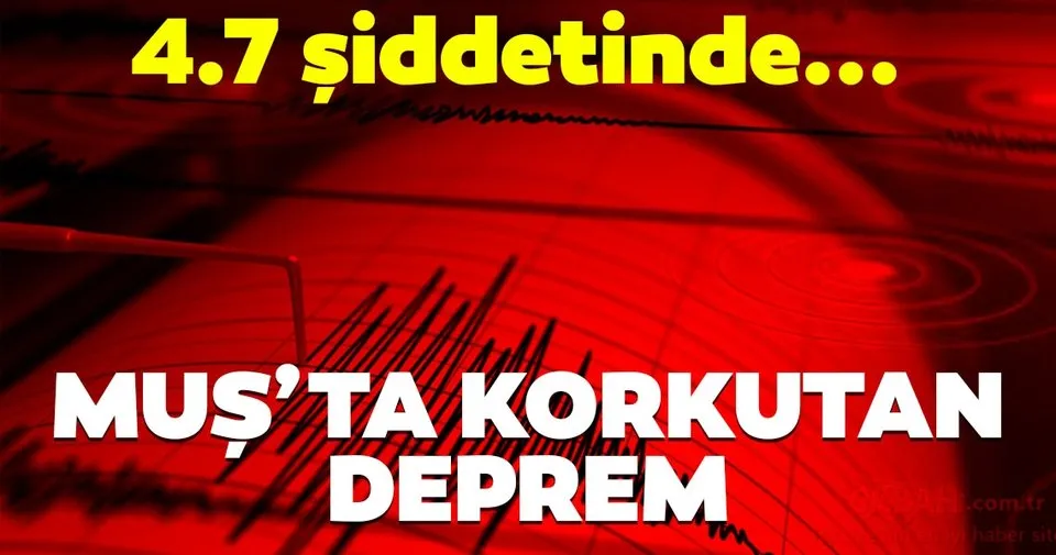 korkutan deprem kandilli rasathanesi