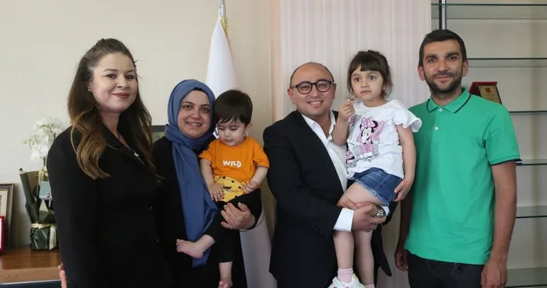 SMA hastası Mehmet Ali bebek tedavi için Dubai yolcusu