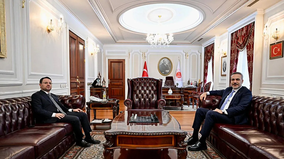 Bakan Fidan’dan, Bakan Gürlek’e ziyaret