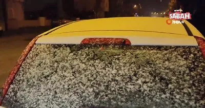 Keşan’da kar yağışı başladı