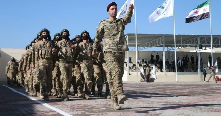 Suriye Milli Ordusu, saflarını 300 yeni askerle güçlendirdi