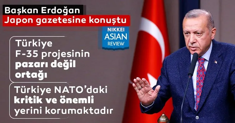 Cumhurbaşkanı Erdoğan’dan Japonya’da çok net F-35 mesajı!