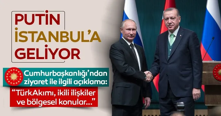 Putin TürkAkım için İstanbul’da düzenlenecek törene katılacak