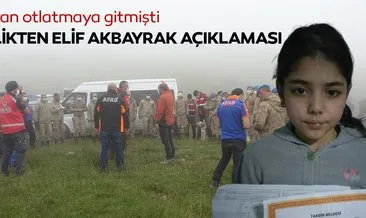 Giresun Bulancak’ta kaybolan Elif Akbayrak ile ilgili Valilikten açıklama