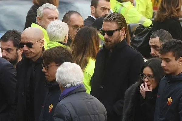 Davide Astori'ye son 'ciao'
