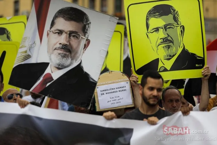 Saraybosna’da Muhammed Mursi için gösteri