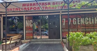 Antayaspor taraftar derneği 07 Gençlik'in Lokaline silahlı saldırı #antalya