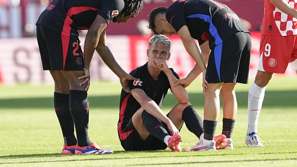 Barcelona'da Dani Olmo 4-5 hafta yok!