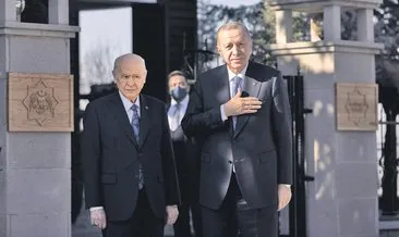 Erdoğan’dan Bahçeli’ye anlamlı ziyaret