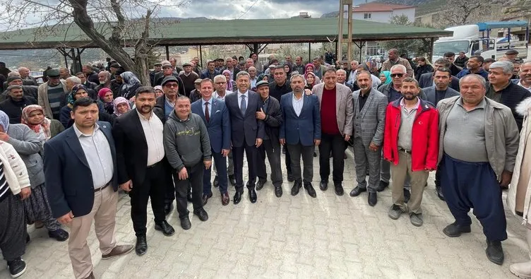 AK Parti MKYK Üyesi Sever, Gülnar’da esnaf ve hasta ziyaretinde bulundu
