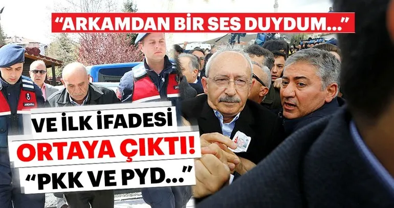 SON DAKİKA - Kılıçdaroğlu’na saldıran Osman Sarıgün’ün ilk ifadesi ortaya çıktı! Önce peşinden gittim...