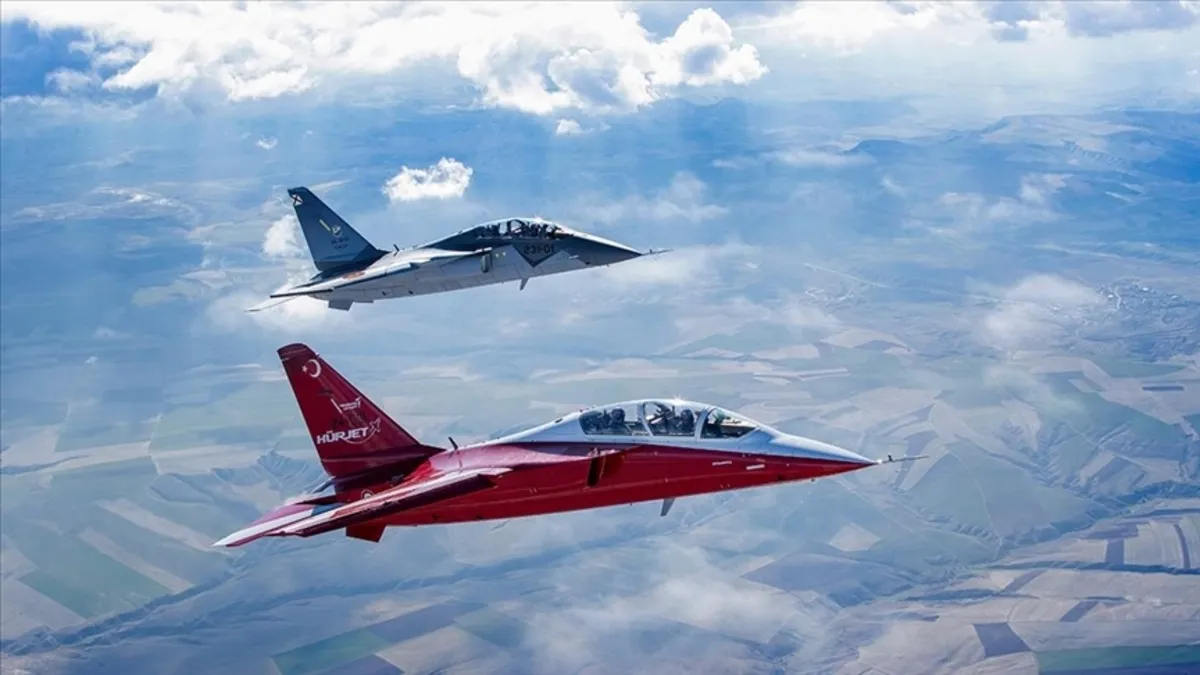 TUSAŞ’tan yeni adım: HÜRJET Antalya’da testte!