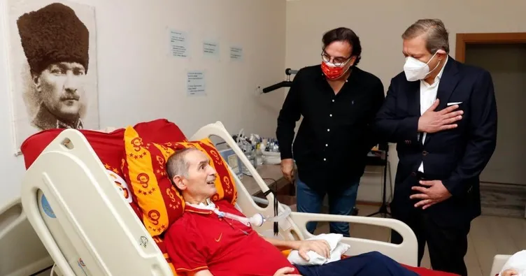 Burak Elmas’tan İlyas Tüfekçi’ye ziyaret!