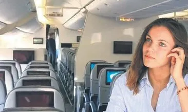 Türkiye uçağında tek yolcu
