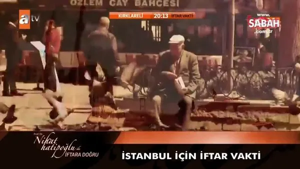 İstanbul iftar vakti saat kaçta? 15 Nisan Perşembe Diyanet ile İstanbul İmsakiye 2021 iftar saatleri | Video