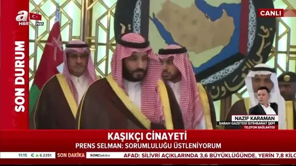 Veliaht Prens Bin Selman'dan şoke eden Kaşıkçı itirafı! 'Benim sorumluluğum altında oldu' | Video