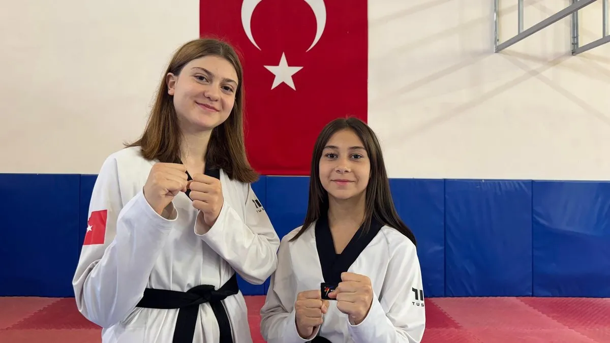 Tekvandocu Ceyda Nur madalyalara doymuyor
