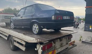 Drift atan sürücüye 48 bin 559 lira ceza #erzurum