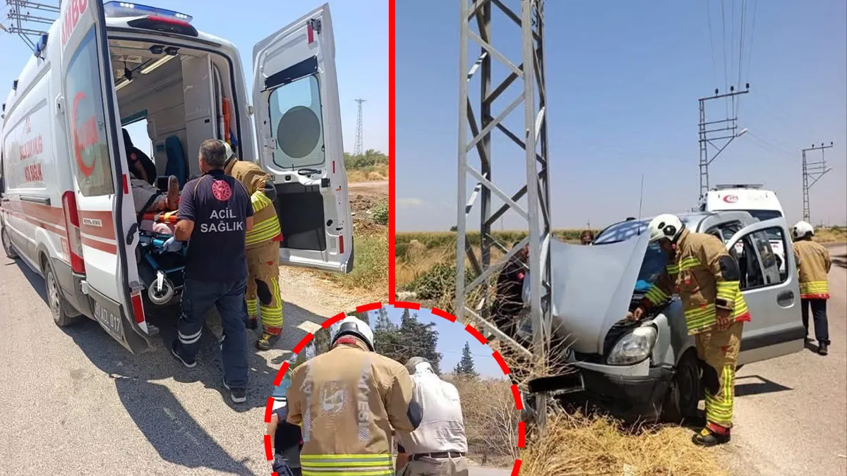 Hatay’da feci kaza! Araç direğe ok gibi saplandı: Yaralılar var! Hatay’da feci kaza! Araç direğe ok gibi saplandı: Yaralılar var!