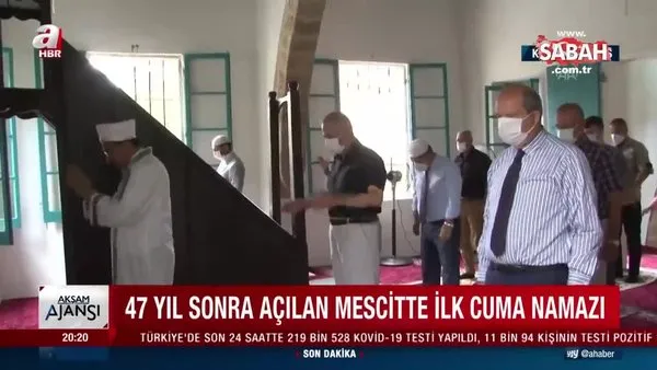 Kapalı Maraş'ta 47 yıl sonra ilk cuma namazı! | Video