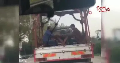 Son dakika! Bursa’da kamyonet kasasındaki skandal görüntülere ceza | Video