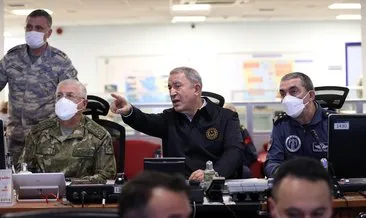 Milli Savunma Bakanı Akar: Kış Kartalı Harekatı ile teröristlerin inleri başlarına yıkıldı