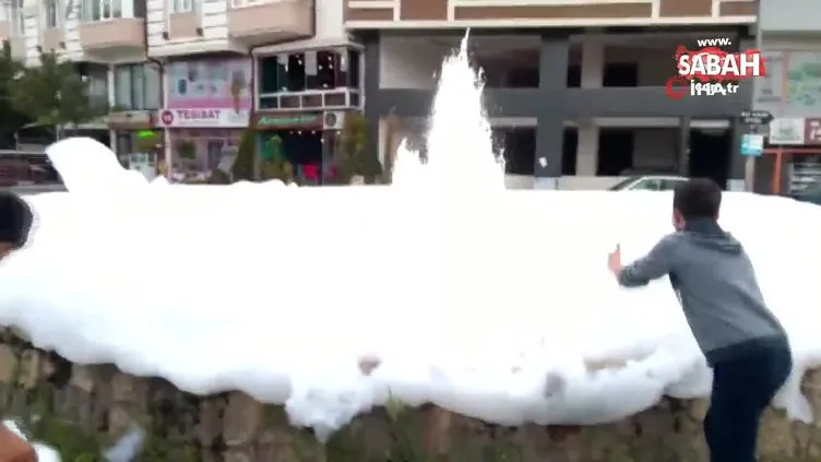 Köpüren havuzu görenler şaşkına döndü