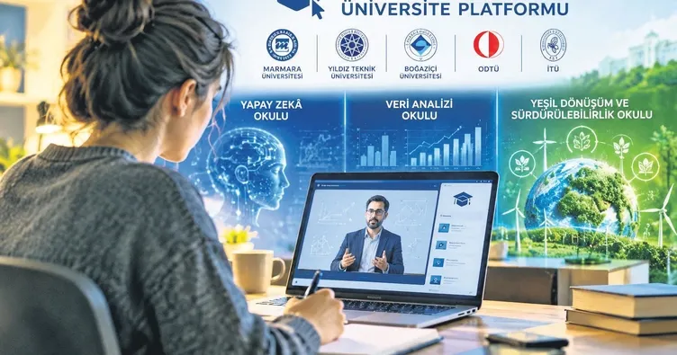 5 üniversiteden herkese ücretsiz eğitim