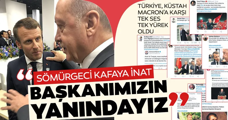 Sömürgeci kafaya inat başkanımızın yanındayız