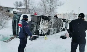Çorum’da yolcu otobüsü kaza yaptı: 14 yaralı