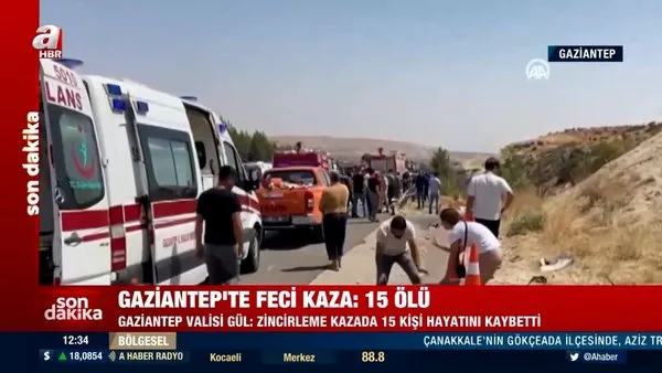 SON DAKİKA | Gaziantep'te katliam gibi kaza: 16 ölü! Olay yerinden ilk görüntüler...