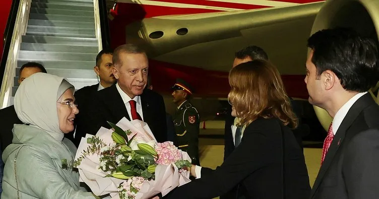 Başkan Erdoğan Dünya İklim Eylemi Zirvesi için Birleşik Arap Emirlikleri’ne geldi
