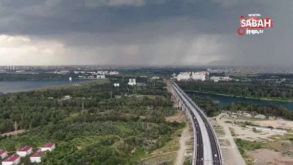 Türkiye'nin en uzun 4'üncü köprüsü Adana'da ulaşımı rahatlattı | Video