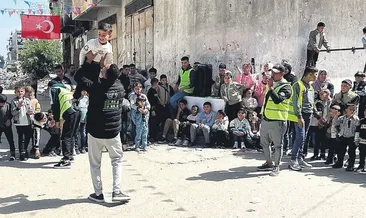 İHH’dan Gazzeli çocuklara moral şenliği