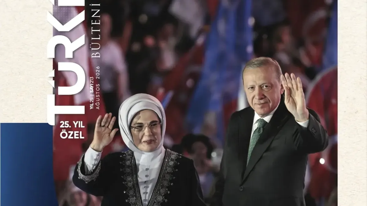 AK Parti'nin 25. yılına özel "Türkiye Bülteni" yayımlandı