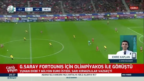 Galatasaray'a transferde kötü haber! Fortounis...