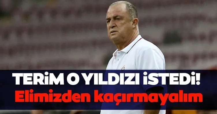 Fatih Terim’den Galatasaray yönetimine: Kaçırmayın!