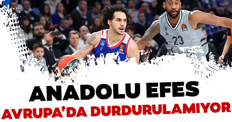 MAÇ SONUCU Anadolu Efes 101 - 74 Asvel