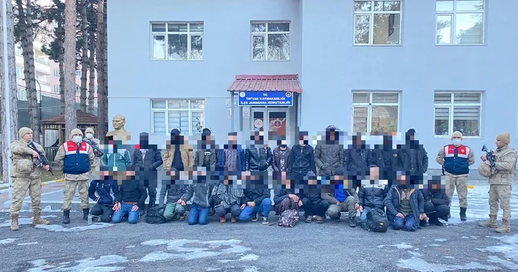 Jandarma’dan düzensiz göçmen operasyonu
