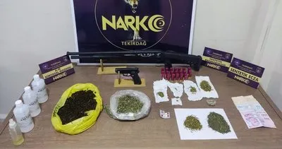 Tekirdağ’da narkotik operasyonu: 6 tutuklu