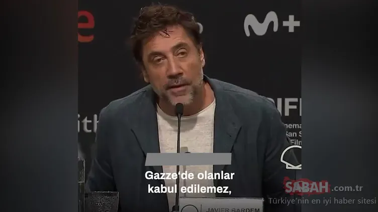 Oscar ödüllü İspanyol aktör Javier Bardem: Gazze’de insanlık dışı suçlar işleniyor!