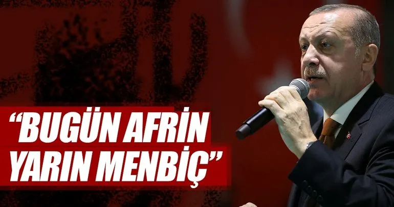 Bugün Afrin, yarın Menbiç