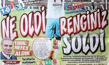 Galatasaray tribünleri oley çekip, dalga geçince...
