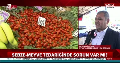 Sebze meyve tedariğinde sorun var mı?